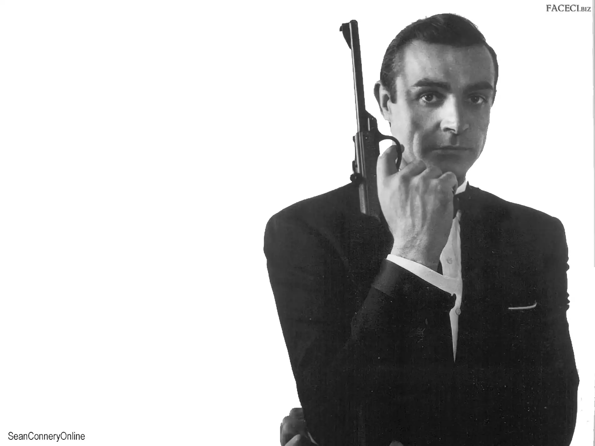 Sean Connery, pistolet